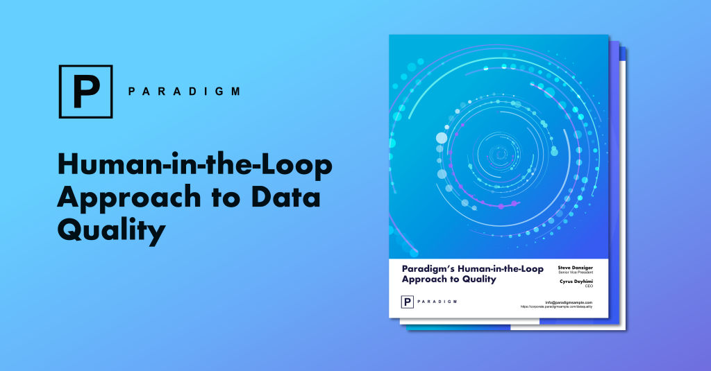Data quality whitepaper