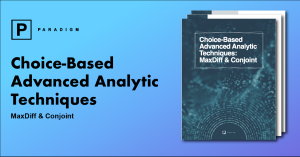 Choice-Based Advanced Analytic Techniques