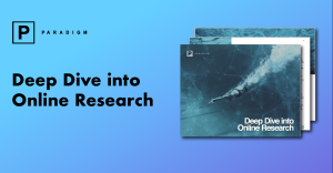 Deep Dive into Online Research