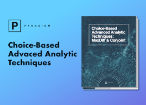 Choice-based advanced analytic techniques